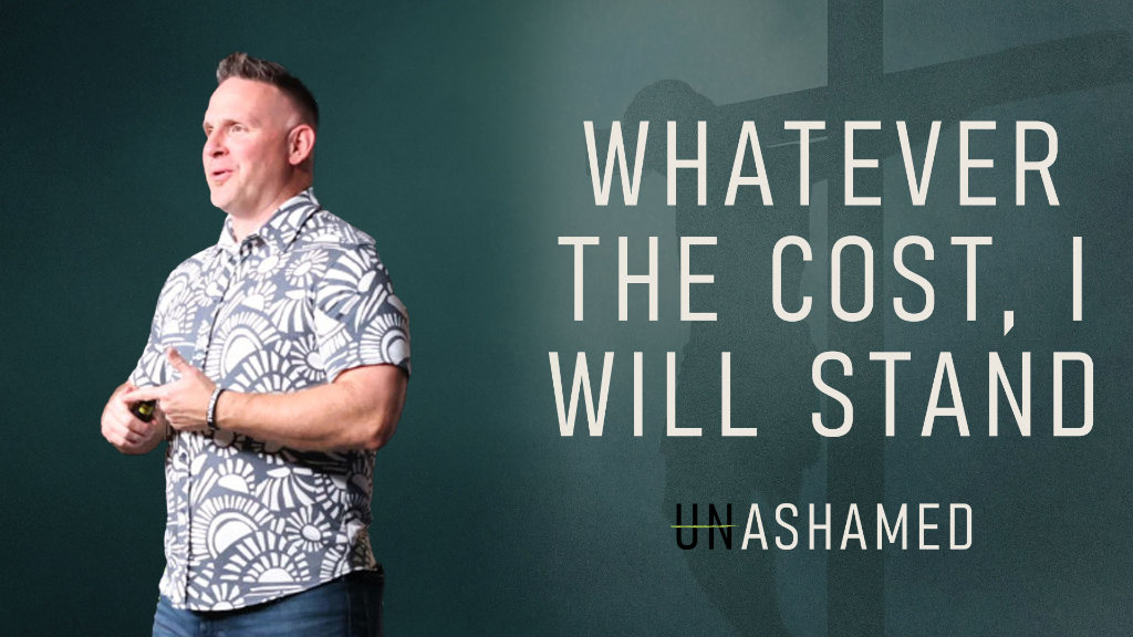 Whatever the Cost, I Will Stand